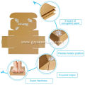 Custom Brown Kraft Paper Gift Boxes